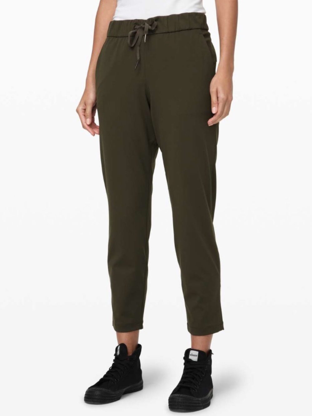 lululemon on the fly 7/8 pants size 8